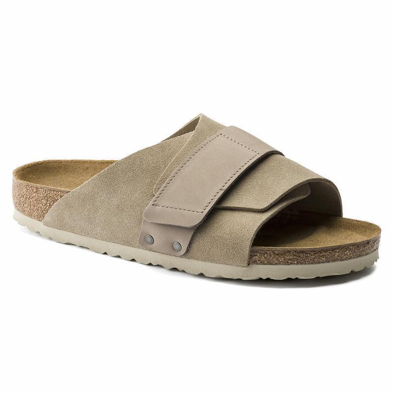 Kyoto Birkenstock Semisove Damske Siva Hnede | SK 123ZUT